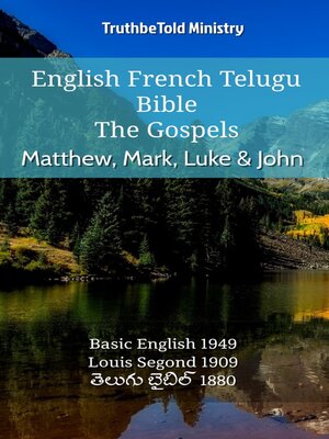 cover image of English French Telugu Bible--The Gospels--Matthew, Mark, Luke & John